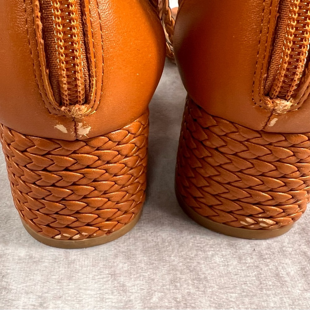 Comfortveiw Sandal Shoes Womens 8.5 WW Gladiator Buckle Heels - Picture 10 of 10